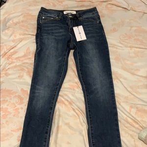 High waisted jeans